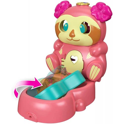 Mattel Polly Pocket Flip Tropical Sloth GTM56 / GTM59 887961918168