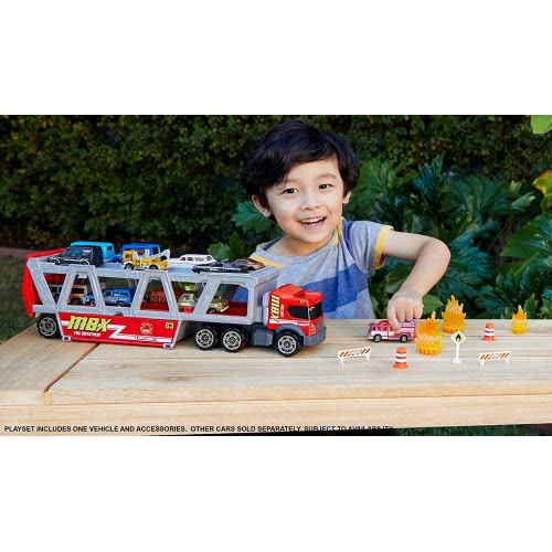 Mattel Matchbox Fire Rescue Hauler Πυροσβεστική Νταλίκα GWM23 887961942736
