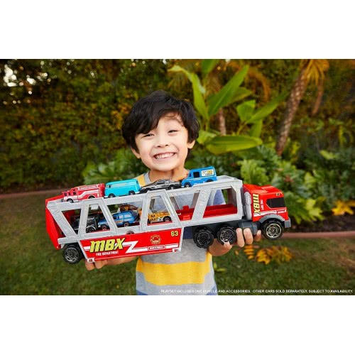 Mattel Matchbox Fire Rescue Hauler Πυροσβεστική Νταλίκα GWM23 887961942736
