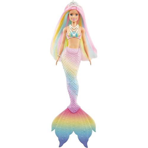 Mattel Barbie Γοργόνα Μεταμόρφωση Ουράνιο Τόξο GTF89 887961913941