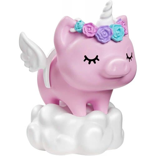 Mattel Barbie Extra Doll In Pink Fluffy Coat With Unicorn-Pig Toy GRN28 887961908480