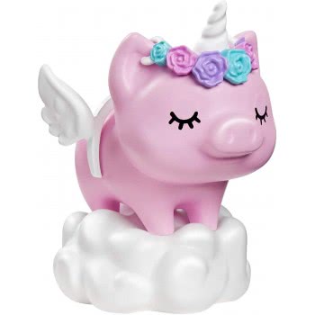 Mattel Barbie Extra Doll In Pink Fluffy Coat With Unicorn-Pig Toy GRN28 887961908480