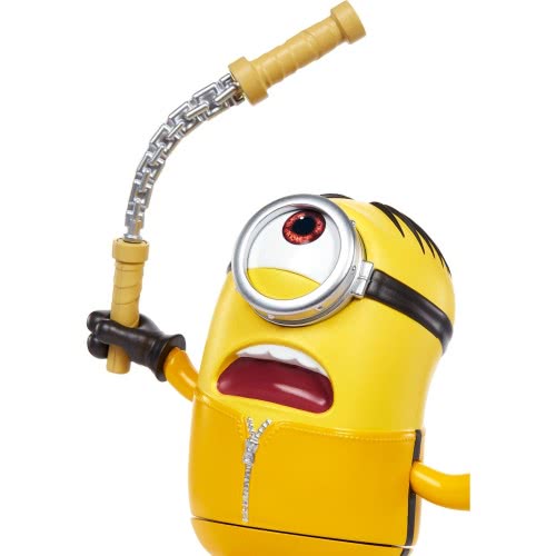 Mattel Minions: The Rise Of Gru Mighty Minions Stuart Μεγάλες Φιγούρες Με Κίνηση Και Ήχους GMF21 / GMF22 887961853223