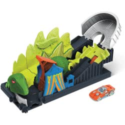 Mattel Hot Wheels Dino Coaster Attack Car Πίστες City Με Τέρατα, 20 Τεμάχια FNB05 / GTT68 887961920611