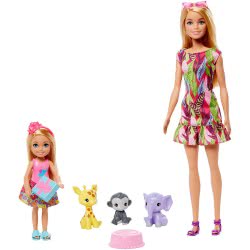 Mattel Barbie And Chelsea The Lost Birthday Dolls, Pets And Accessories GTM82 887961918397