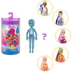Mattel Barbie Color Reveal Chelsea Doll With 6 Surprises GTT23 887961920291