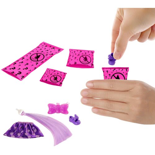 Mattel Barbie Color Reveal Chelsea Shimmer Series Τσέλσι Με 6 Εκπλήξεις GTT23 887961920291