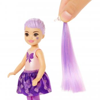 Mattel Barbie Color Reveal Chelsea Shimmer Series Τσέλσι Με 6 Εκπλήξεις GTT23 887961920291