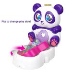Mattel Polly Pocket Flip And Find Panda Compact, Πάντα GTM56 / GTM58 887961918113
