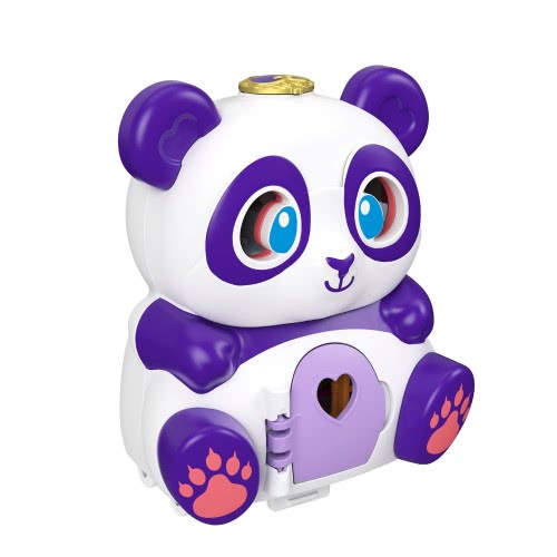 Mattel Polly Pocket Flip And Find Panda Compact, Flip Feature Creates GTM56 / GTM58 887961918113