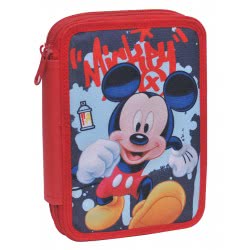 GIM Κασετίνα Διπλή Mickey Street Smart 340-70100 5204549078109
