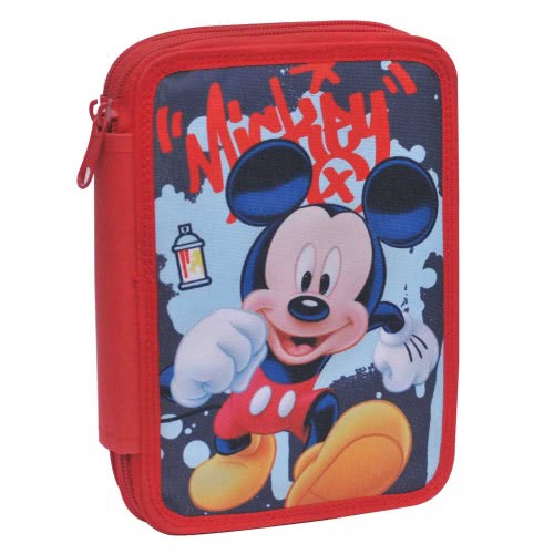 GIM Κασετίνα Διπλή Mickey Street Smart 340-70100 5204549078109