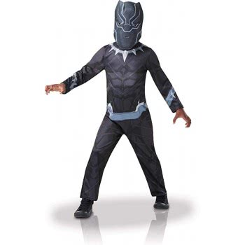 Rubies Official Costume Black Panther Class Medium 5-7 640907M 883028287925