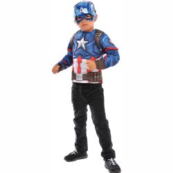 Rubies Αποκριάτικη Στολή Σετ Captain America G34108 048229009169