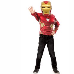 Rubies Σετ Μπλούζα Μάσκα Iron Man G34176 048229011230