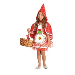Fun Fashion Αποκριάτικη Στολή Κοκκινοσκουφίτσα Μεγ.04 25204 5204745252044