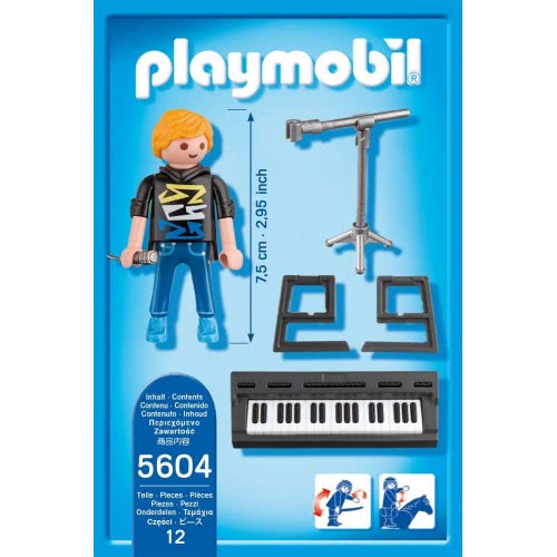 Playmobil Μουσικός Με Αρμόνιο 5604 4008789056047