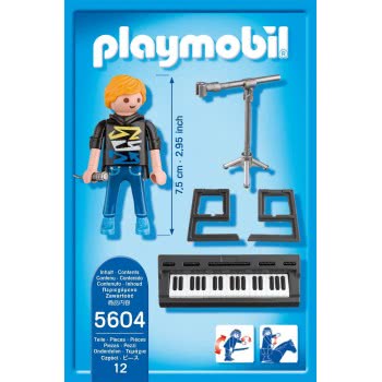 Playmobil Μουσικός Με Αρμόνιο 5604 4008789056047