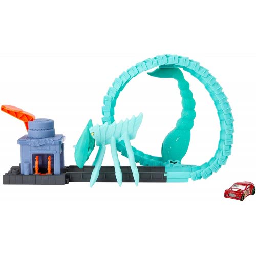 Mattel Hot Wheels Πίστες City Με Τέρατα - Toxic Scorpion Attack FNB05 / GTT67 887961920635