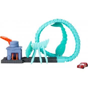 Mattel Hot Wheels Πίστες City Με Τέρατα - Toxic Scorpion Attack FNB05 / GTT67 887961920635