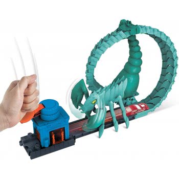 Mattel Hot Wheels Πίστες City Με Τέρατα - Toxic Scorpion Attack FNB05 / GTT67 887961920635