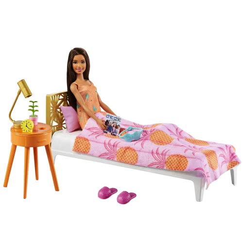 Mattel Barbie – Δωμάτιο Με Κούκλα Υπνοδωμάτιο GTD87 / GRG86 887961904062
