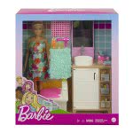 Mattel Barbie Δωμάτιο Με Κούκλα - Μπάνιο GTD87 / GRG87 887961904086