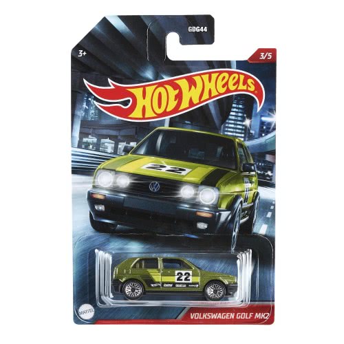 Mattel Hot Wheels Volkswagen Golf MK2 GYN19 / GRP20 887961909500