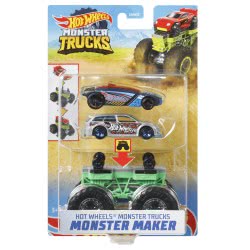 Mattel Hot Wheels Monster Trucks Maker Bone Sharkruser GWW13 / GWW15 887961948493