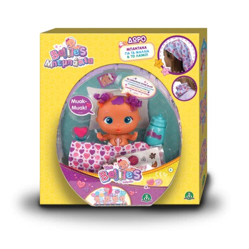 Giochi Preziosi Bellies Babies - 4 Designs BEE00011 8056379084792