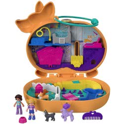 Mattel Polly Pocket Ο Κόσμος Της Polly Σετάκια - Corgi Cuddles Compact FRY35 / GTN15 887961918519