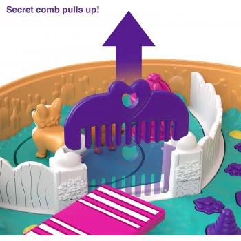 Mattel Polly Pocket Corgi Cuddles Compact FRY35 / GTN15 887961918519