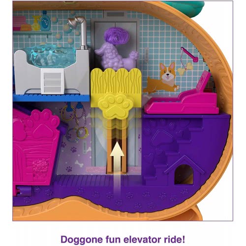 Mattel Polly Pocket Corgi Cuddles Compact FRY35 / GTN15 887961918519
