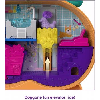 Mattel Polly Pocket Corgi Cuddles Compact FRY35 / GTN15 887961918519