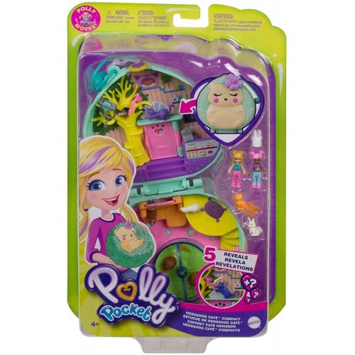 Mattel Polly Pocket Ο Κόσμος Της Polly Σετάκια - Hedgehog Cafe Compact FRY35 / GTN15 887961918489