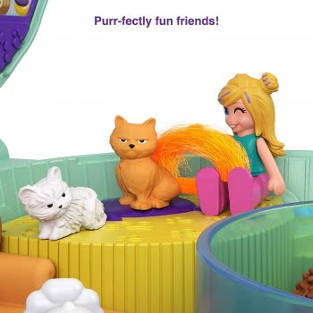 Mattel Polly Pocket Ο Κόσμος Της Polly Σετάκια - Hedgehog Cafe Compact FRY35 / GTN15 887961918489
