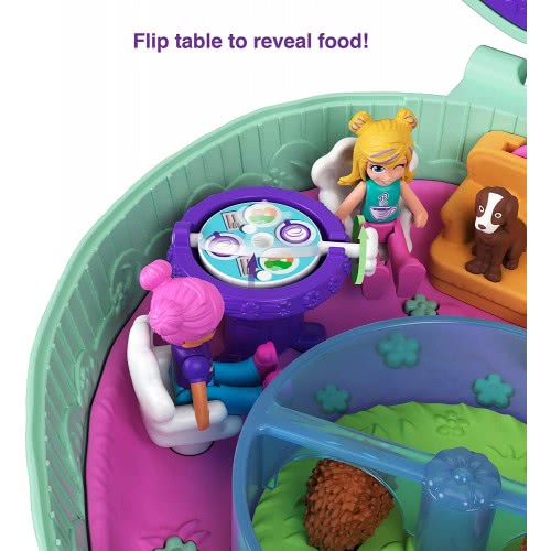 Mattel Polly Pocket Ο Κόσμος Της Polly Σετάκια - Hedgehog Cafe Compact FRY35 / GTN15 887961918489