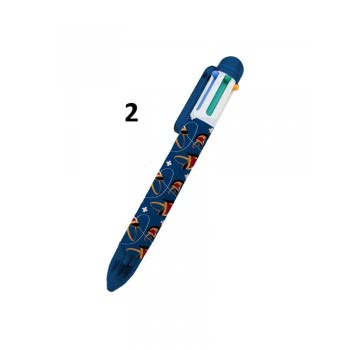 Diakakis imports 6 Color Ball Pen Greece 2021 - 2 Designs 000201011 5205698502415