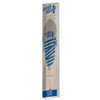 Diakakis imports Pen With Colored Feather In A Case Greece 2021 - 4 Designs 000201012 5205698502446