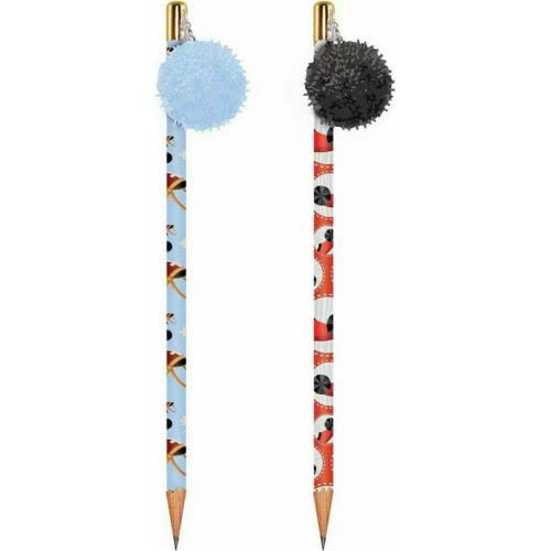 Diakakis imports Pencil Pom Pom HB2 Greece 2021 - 2 Colours 000201009 5205698502378