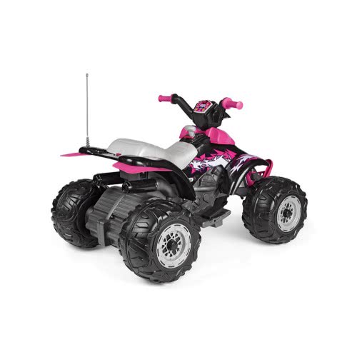 Peg Perego Peg-Perego 12V Vehicle Corral T-Rex 330W Pink OR0101 8005475412411
