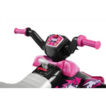 Peg Perego Peg-Perego 12V Vehicle Corral T-Rex 330W Pink OR0101 8005475412411