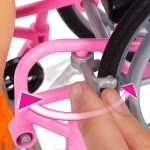 Mattel Barbie Fashionistas Με Αναπηρικό Αμαξίδιο GRB93 887961900439
