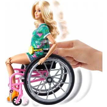 Mattel Barbie Fashionistas Με Αναπηρικό Αμαξίδιο GRB93 887961900439