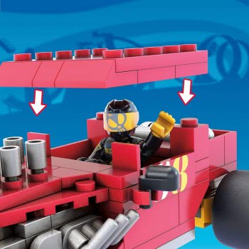 Mattel Mega Construx Hot Wheels Bone Shaker GVM28 / GVM29 887961930184