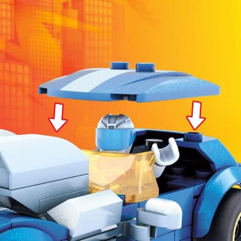 Mega Construx Hot Wheels Twin Mill GVM28 / GVM31 887961930207