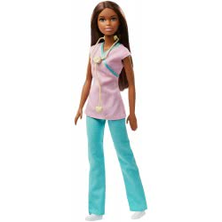 Mattel Barbie Doll Carier Nurse FWK89 / FWK92 887961676549
