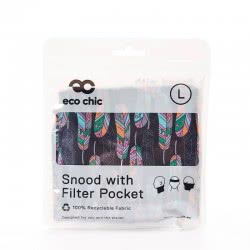 OEM Eco Chick Black Feather Snood E-S01 5060735634654