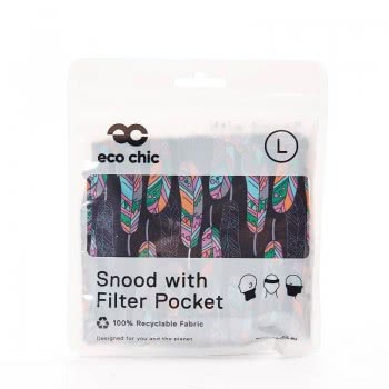 OEM Eco Chick Black Feather Snood E-S01 5060735634654
