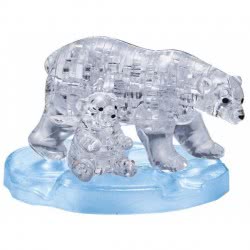 Crystal Puzzle Polar Bear (40Pc) 90160 4893718901600
